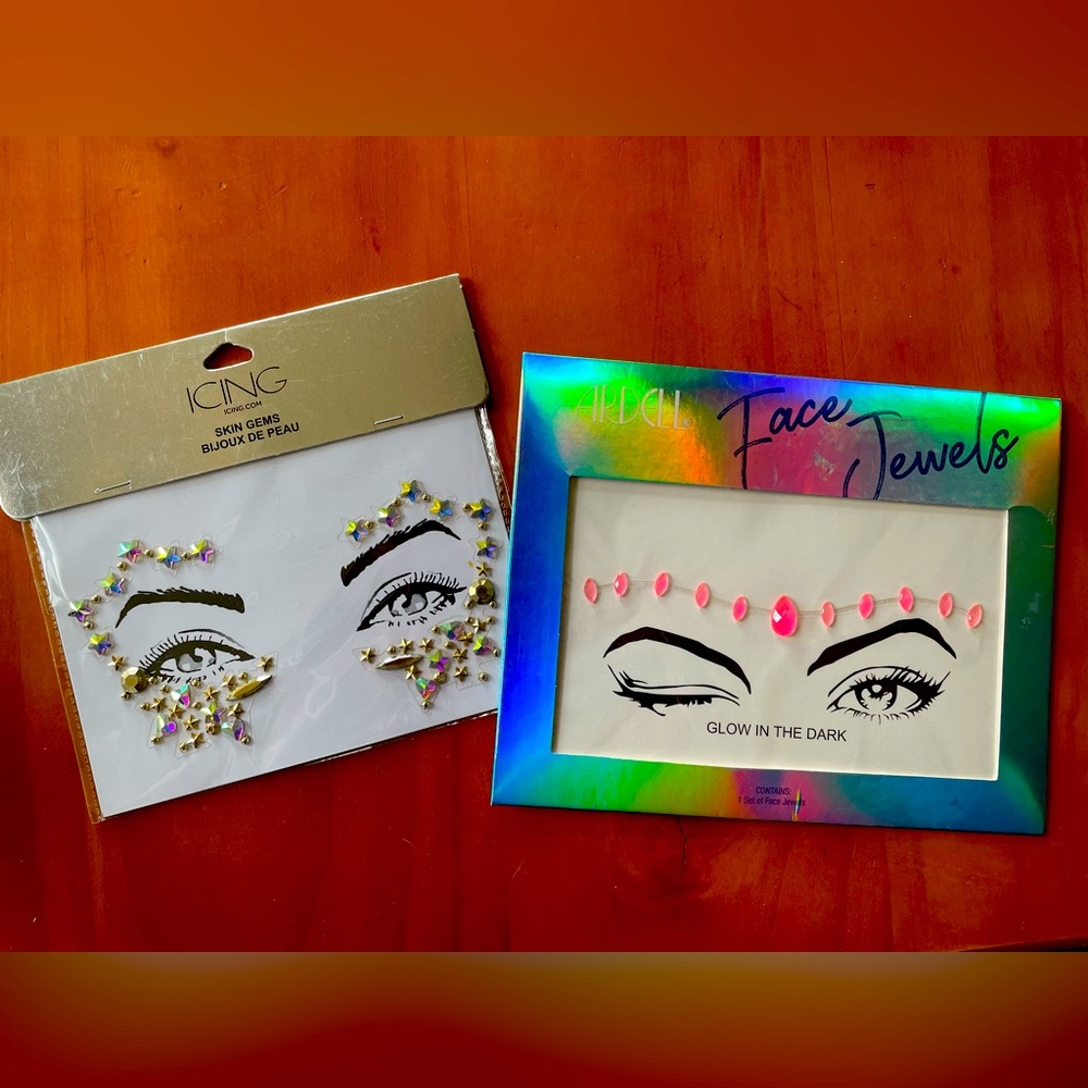 Skin Gems/Face Jewels, 2 pack!